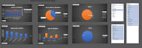 do excel data analysis,  dashboard and visualization