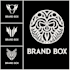 black and white logo design