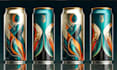 create beverage, energy drink, can, beer, soda, bottle label design or 3d mockup