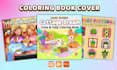 draw coloring book cover design bold and easy, adult coloring book for KDP