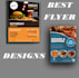 design creative food flyers, event flyers, and party flyers