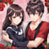 draw anime cute couple character design