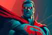 make super hero comic cartoon character art