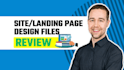 review your website design files