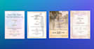 customize modern digital wedding invitation cards