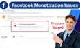 do facebook page monetization issue remove in 30 minutes