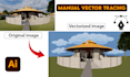 vectorize your image or logo redraw into svg using adobe illustrator