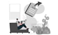 create 2d saas explainer animation video