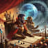 create dnd character art and sci fi concept art