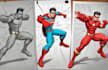 draw superhero action comic art illustration