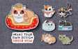 make custom cute enamel pin design