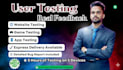 do test and review your website, app, or mobile game