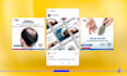 design visually appealing facebook, insta post