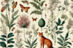 draw botanical and animal designs and patterns for you
