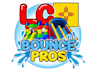 design modern bounce house logo