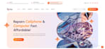 create mobile and computer repair services website
