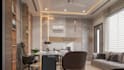 design realistic architecture 3d house exterior, interior