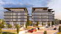 design, 3d render architectural exterior of house, commercial building rendering