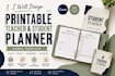 design printable teacher and student planner, lesson tracker