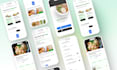 create modern mobile app UI UX design in figma for ios and android