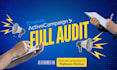 create you a comprehensive activecampaign expert audit full