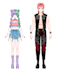 draw a custom character design or reference sheet