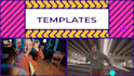 edit and customize after effects templates