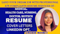 do resume writing and cover letter to land you in your dream job