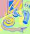 create a quirky, surreal illustration