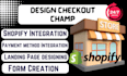 integrate checkout champ for shopify one click upsells