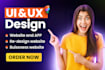 do figma website design, figma landing page ui ux design