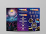 design business trifold, bifold brochure