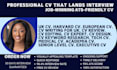 offer professional CV writing for UK harvard CV european CV maker CV design