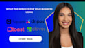 setup restaurant menu website using toast pos square pos clover pos dripos pos