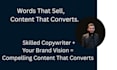 be your website copywriter and website content writer