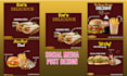 design social media posts and social media banners