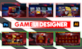 design professional 2d and 3d game UI UX for mobile and PC