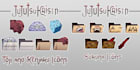 make a jujutsu kaisen icons or folders for your desktop