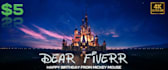 make disney style happy birthday, anniversary video intro