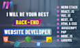 build a robust website backend today