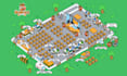 create event, tourist, and fantasy map illustration