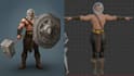 design 3d character and cartoon model in blender