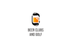 design beer clubs golf logo
