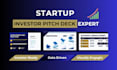 design professional investor pitch deck for startups