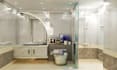 design a luxury 3d bathroom and realistic rendering