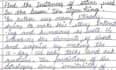 provide handwritten documents, study notes and letters