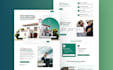 design a professional modern saas landing page UI UX figma