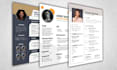 design professional CV, resume