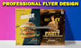 create professional flyer design to boost your business
