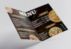 create a professional restaurant menu design